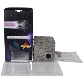 FAMETEK Borg Cube doubles as a night light and desk speaker.