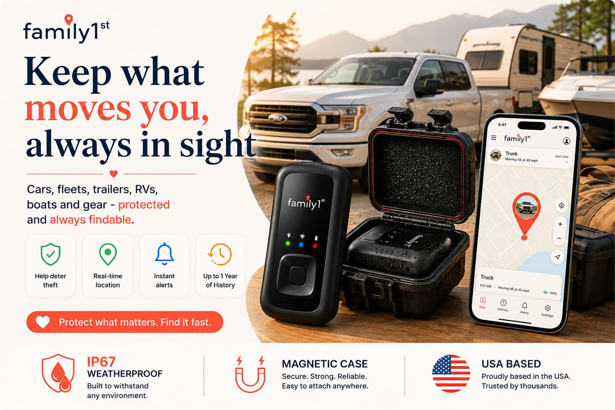 Family1st waterproof magnetic case protecting valuables and placement discreet.