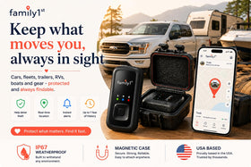 Family1st waterproof magnetic case protecting valuables and placement discreet.