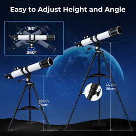 FAMIROSA telescope eyepieces and barlow offer versatile magnification