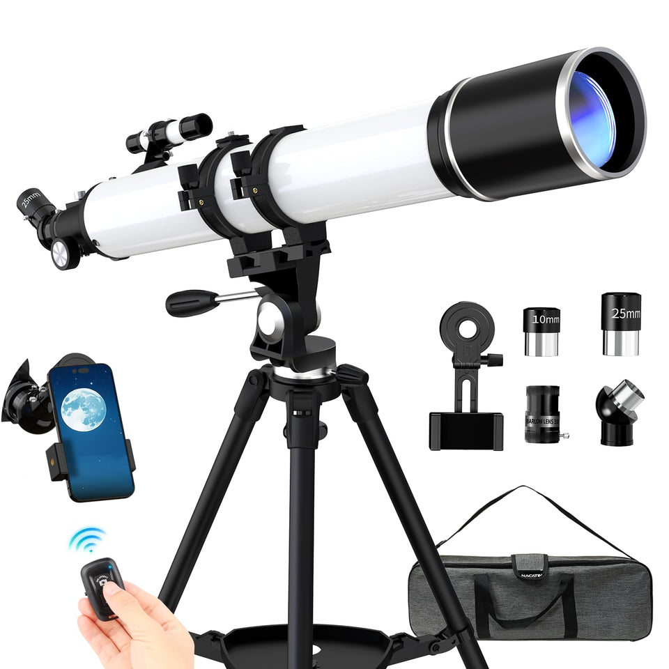 FAMIROSA telescope night sky view showing clear stars for inspiration