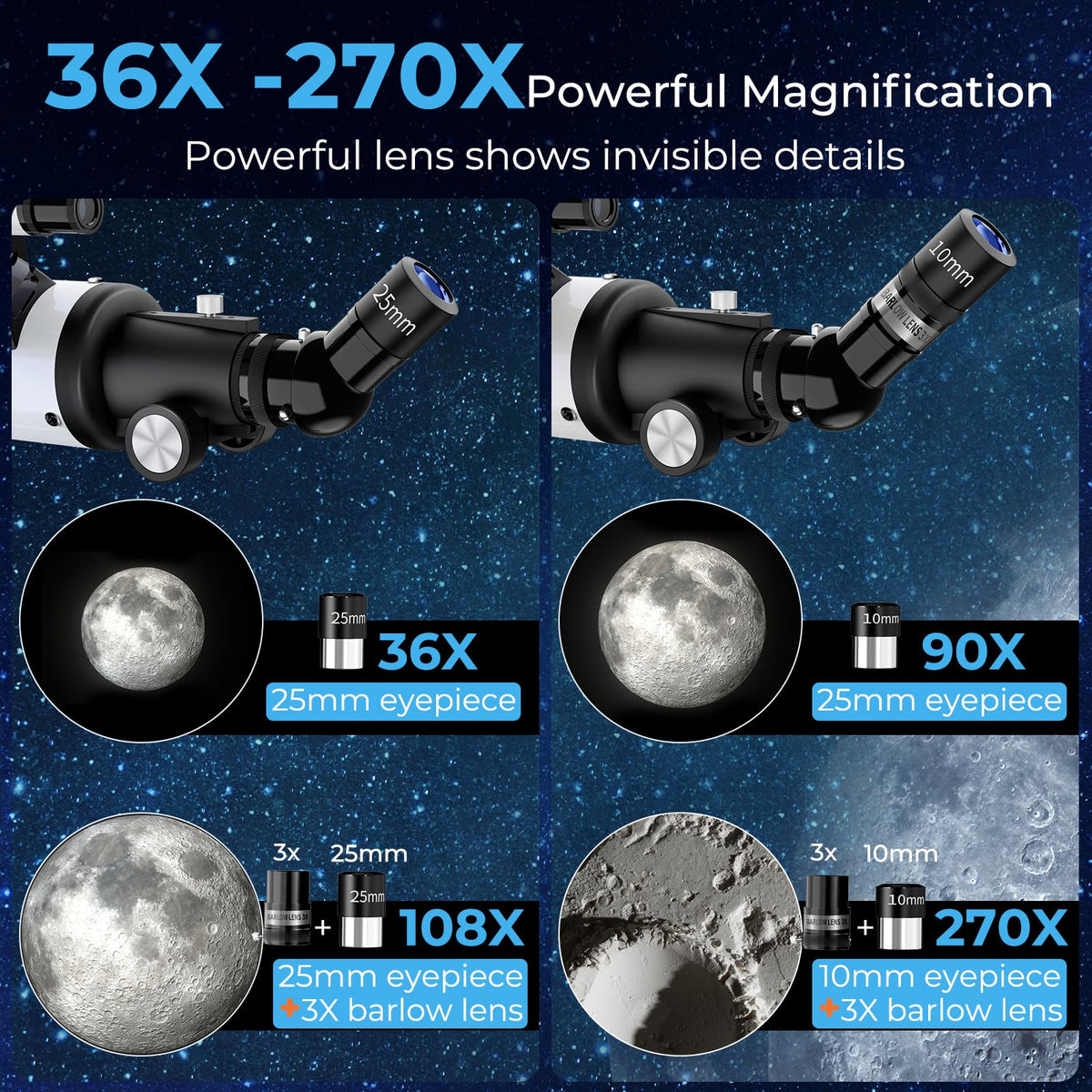 FAMIROSA telescope planet detail highlights planetary bands