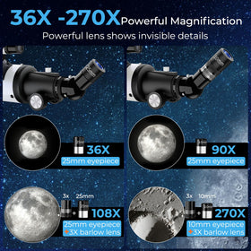 FAMIROSA telescope planet detail highlights planetary bands