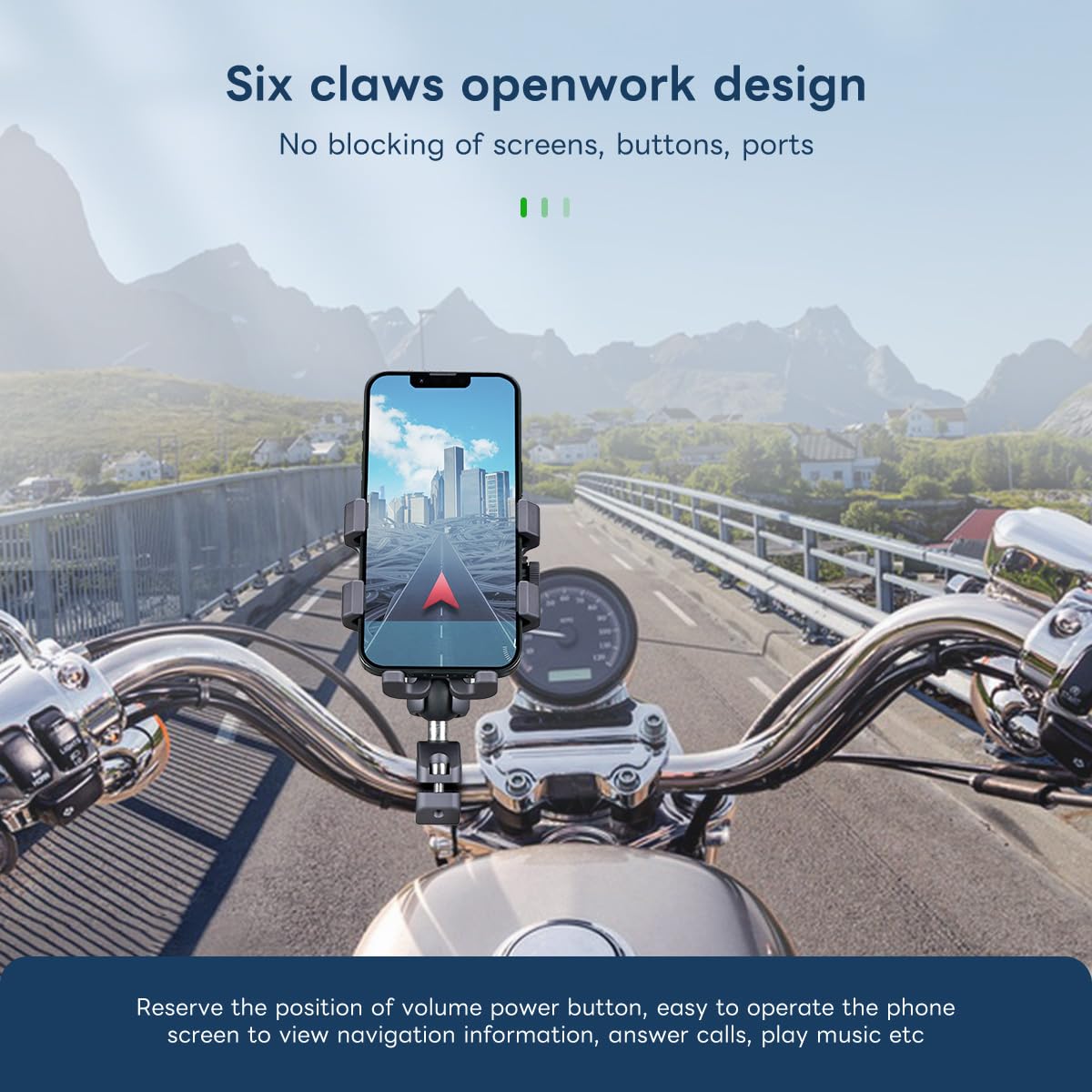 FANAUE rotated to landscape angle demonstrating 360 degree viewing adjustability