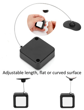 Fancat 8Pack with adhesive pads mounts on curved surfaces securely