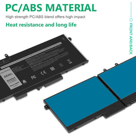 Fancy Buying battery installed in a Dell laptop demonstrating restored portability benefit