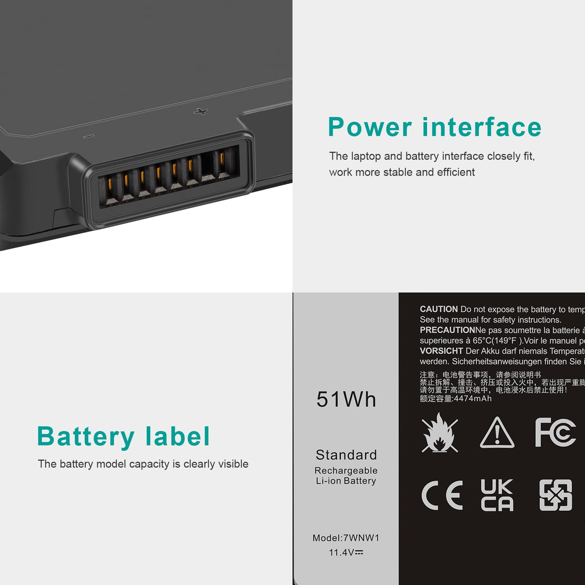 Fancy Buying side profile showing slim black pack and accurate dimensions for fit