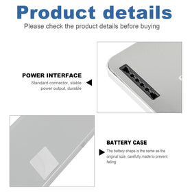 Fancy Buying side profile of the battery displaying compact form and easy installation benefit