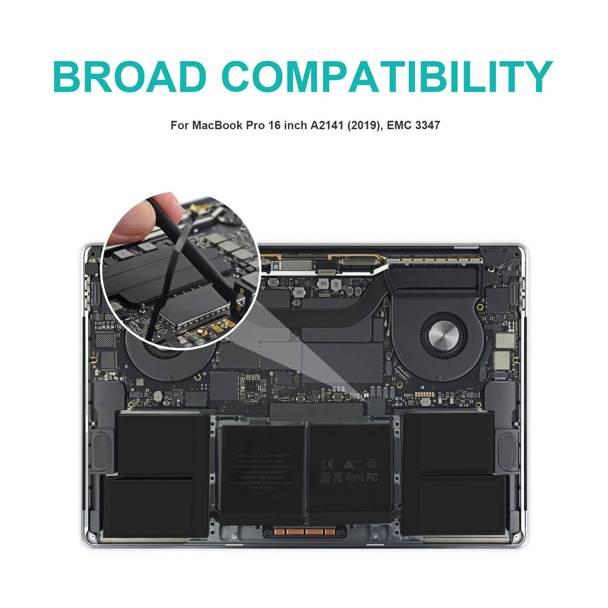 Fancy Buying A2113 battery slim profile suitable for portable MacBook upgrades