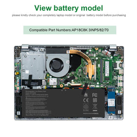 Fancy Buying AP18C8K internal cell layout cutaway showing stable power delivery benefit