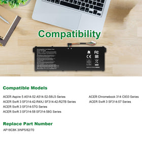 Fancy Buying AP18C8K installed in Acer Aspire demonstrating restored portability benefit