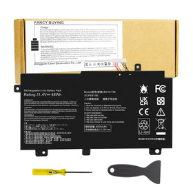 Fancy Buying front view of B31N1726 battery showing form and fit for Asus, ensures correct replacement