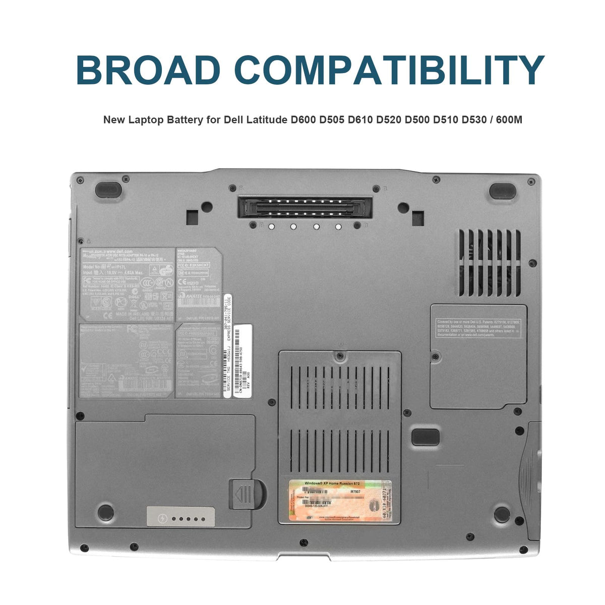 Fancy Buying back label with compatible part numbers for easy verification