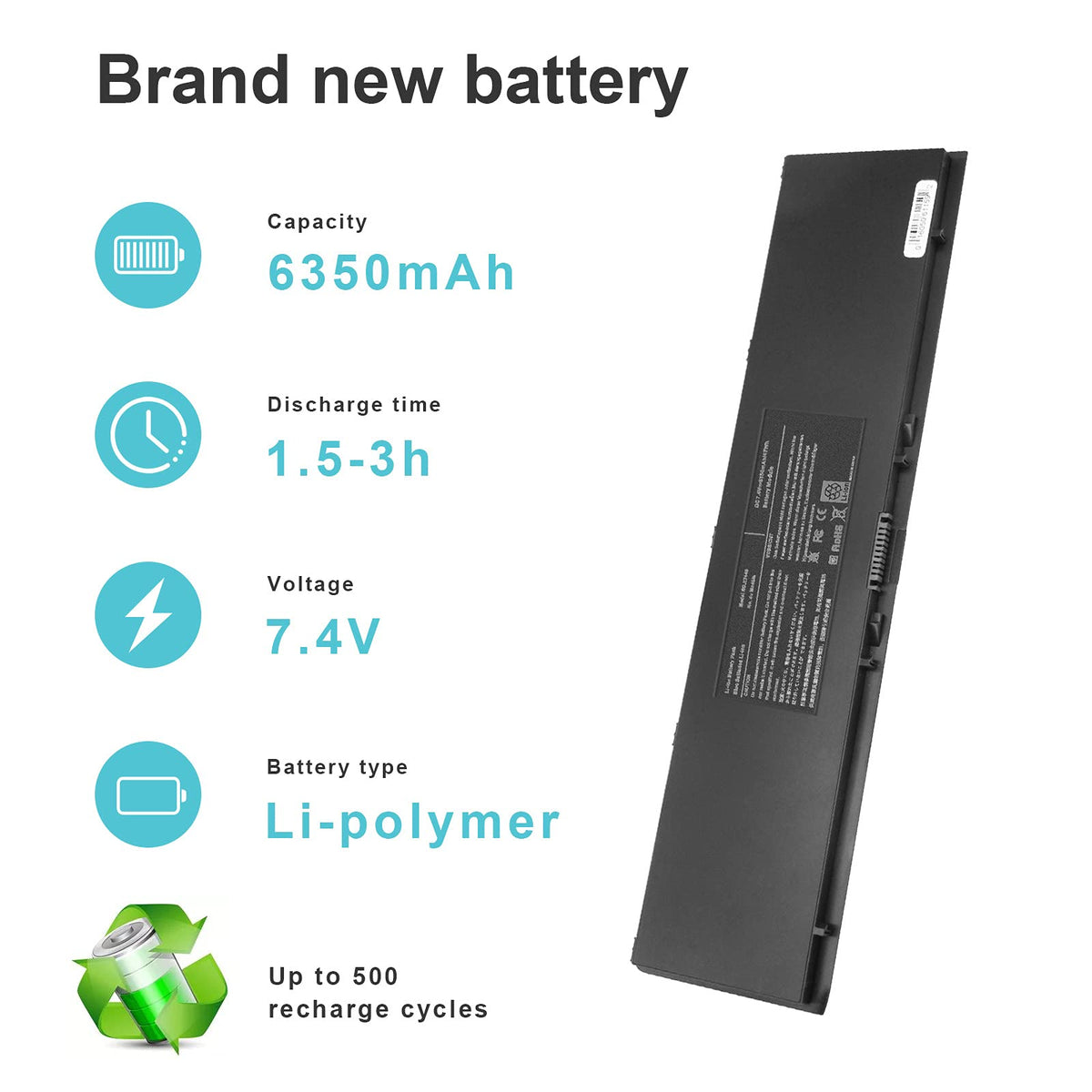 Fancy Buying back label with part numbers for easy compatibility confirmation