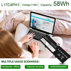 Fancy Buying battery sticker with 60Wh capacity shown for reliable runtime benefit