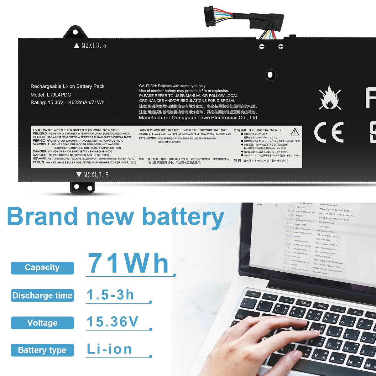 Fancy Buying battery cell layout close-up showing robust construction benefit