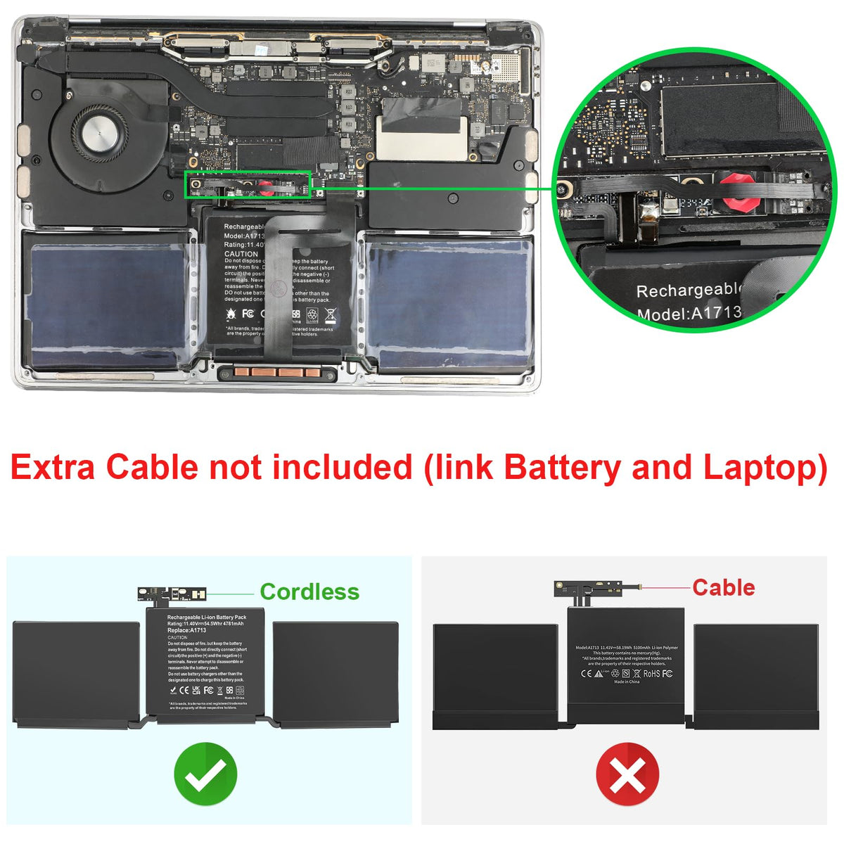Fancy Buying battery cell close-up highlighting Grade-A performance