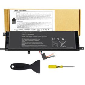 Fancy Buying front view of battery showing model label and fit confirmation benefit