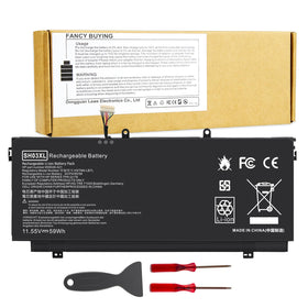 Fancy Buying front view of SH03XL battery showing model and clean design for reliable replacement