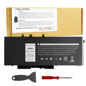 Fancy Buying front view of replacement battery showing mounting and fit benefit