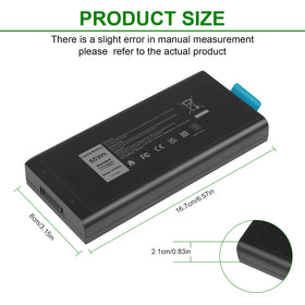 Fancy Buying close-up of battery label with model numbers for easy verification