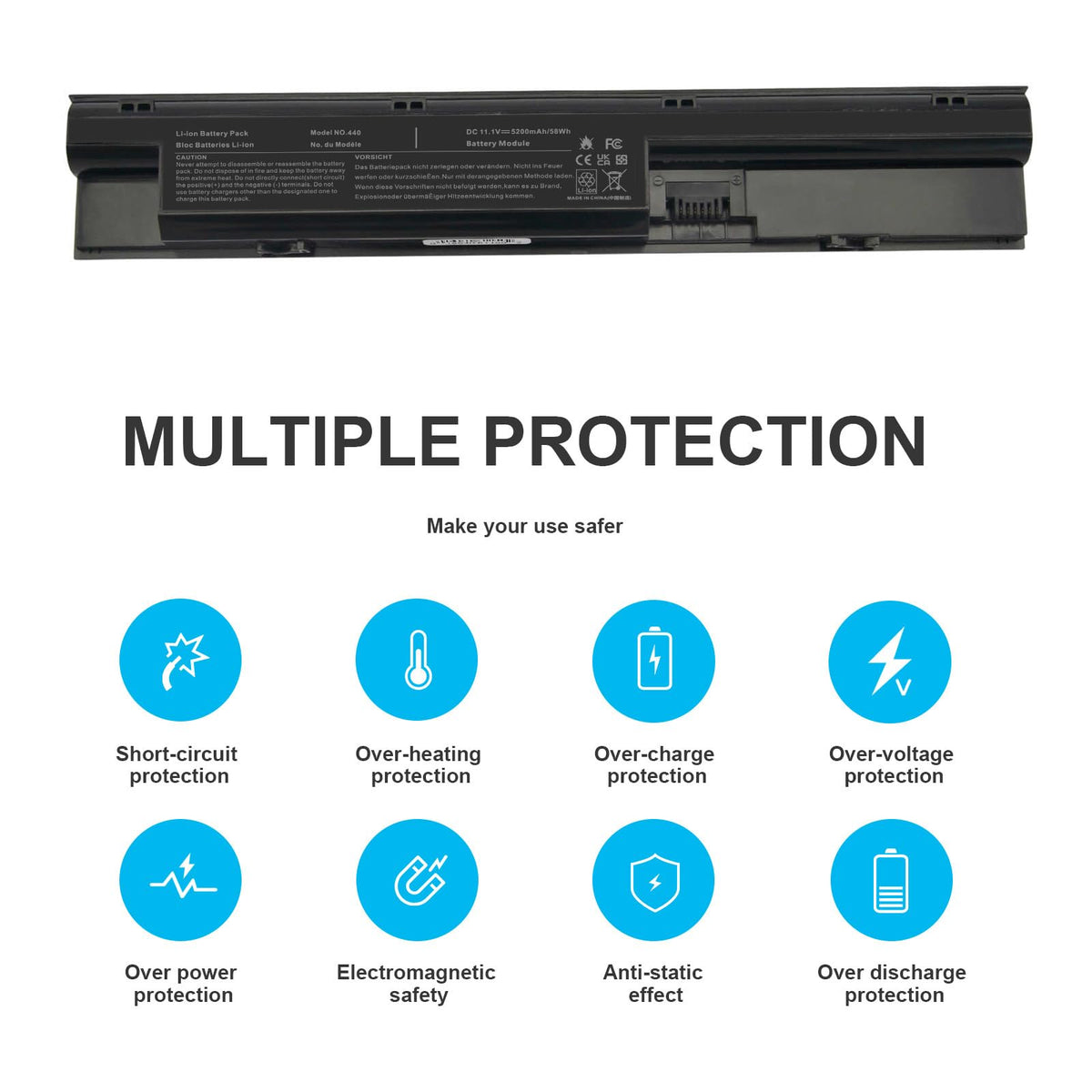 Fancy Buying battery installed in HP ProBook demonstrating easy replacement