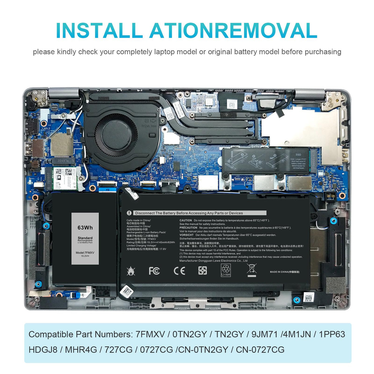 Fancy Buying battery warranty card and safety info showing buyer protection
