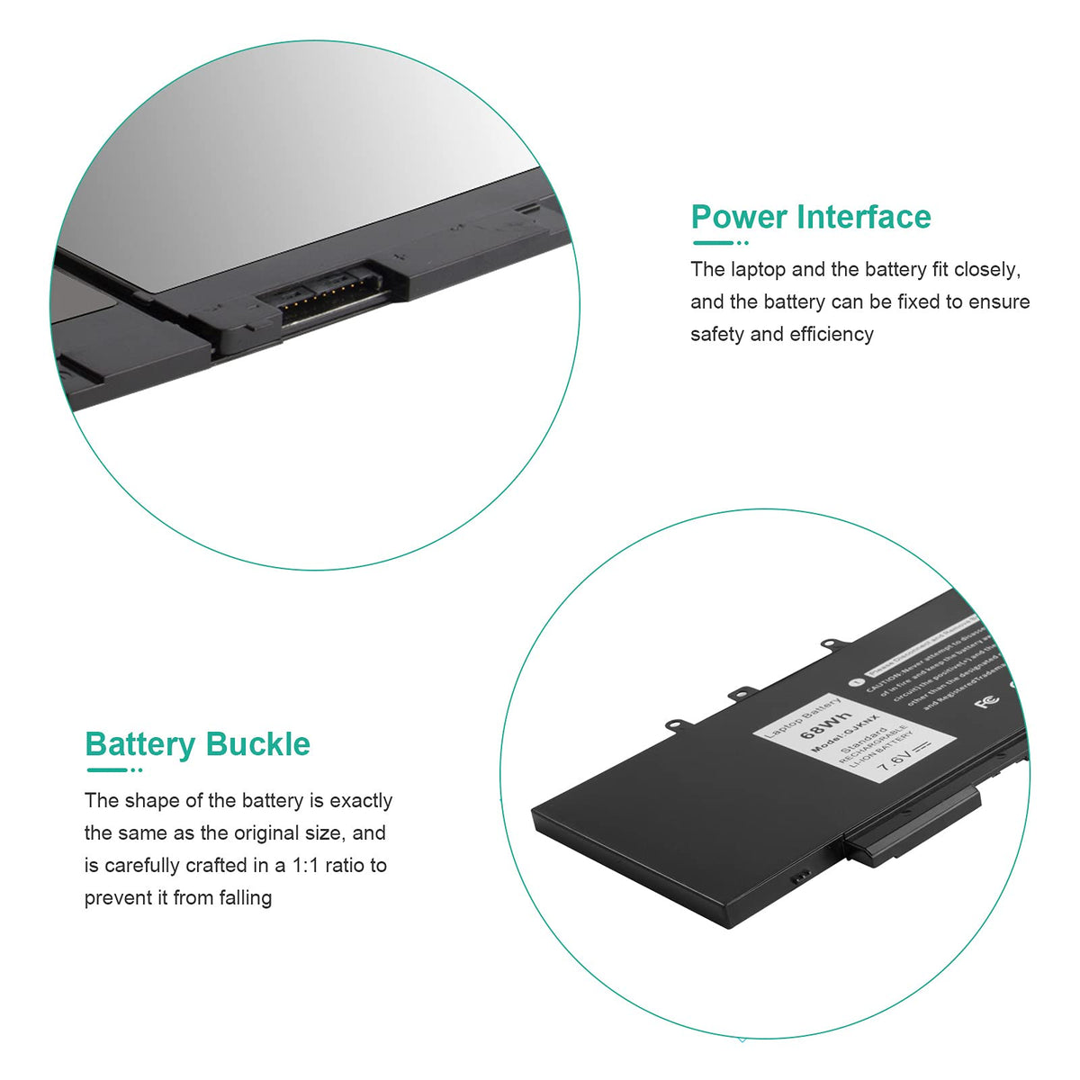 Fancy Buying side profile showing slim form factor for correct laptop fit benefit