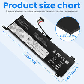 Fancy Buying battery top label closeup with part numbers for easy verification
