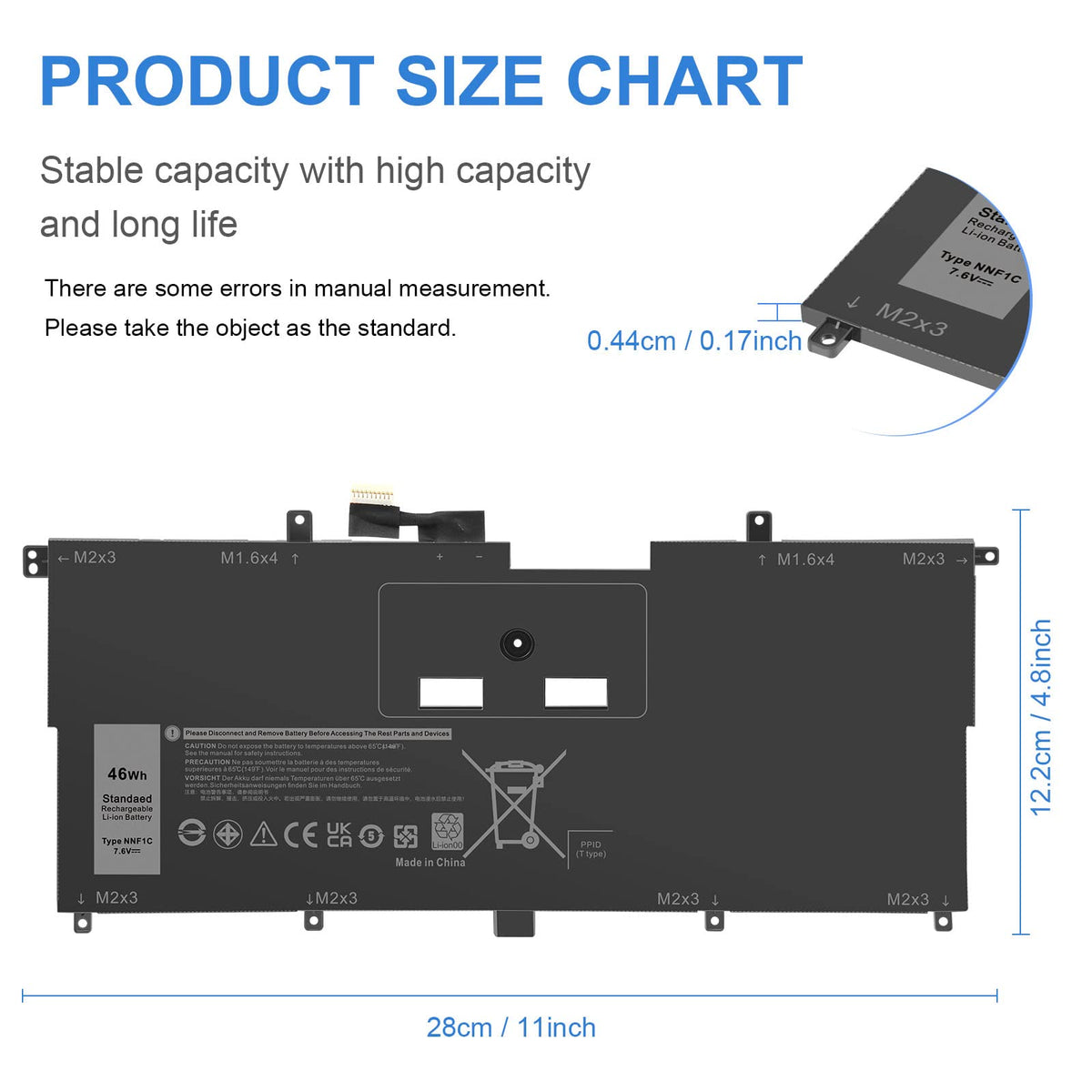 Fancy Buying top label closeup highlighting compatibility and quick model confirmation