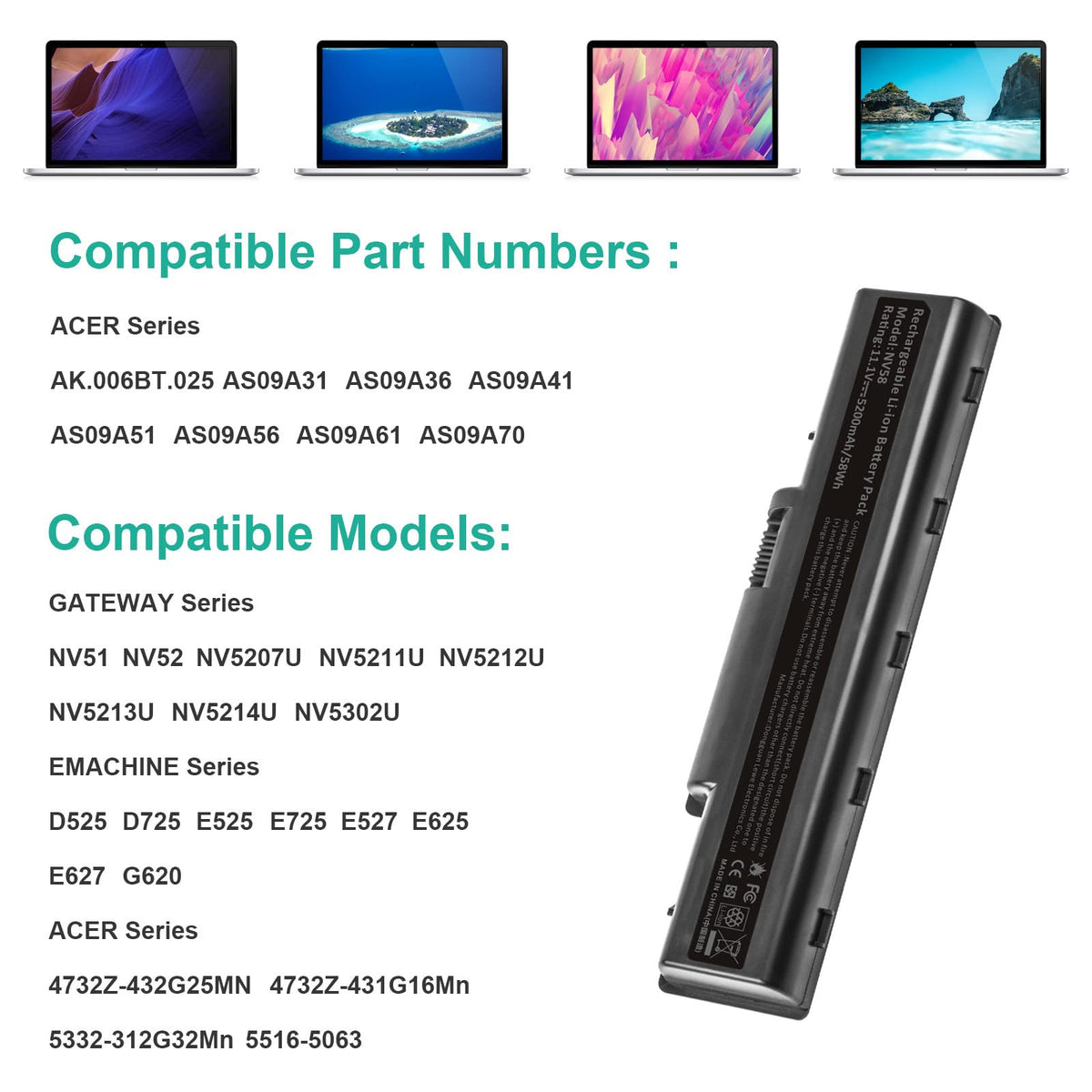 Fancy Buying Bell EasyNote TJ-series battery with safety features.