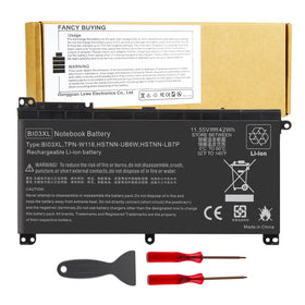 Fancy Buying BI03XL front view showing battery shape and fit benefit
