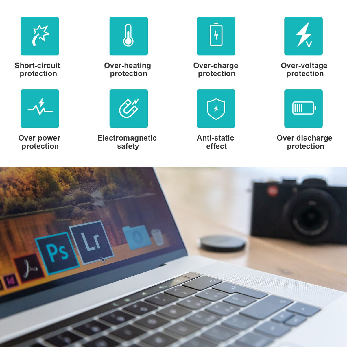 Fancy Buying package contents with battery and user guide for easy install