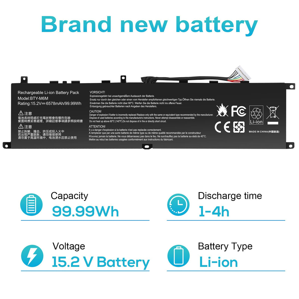 Fancy Buying BTY-M6M battery during installation in a laptop