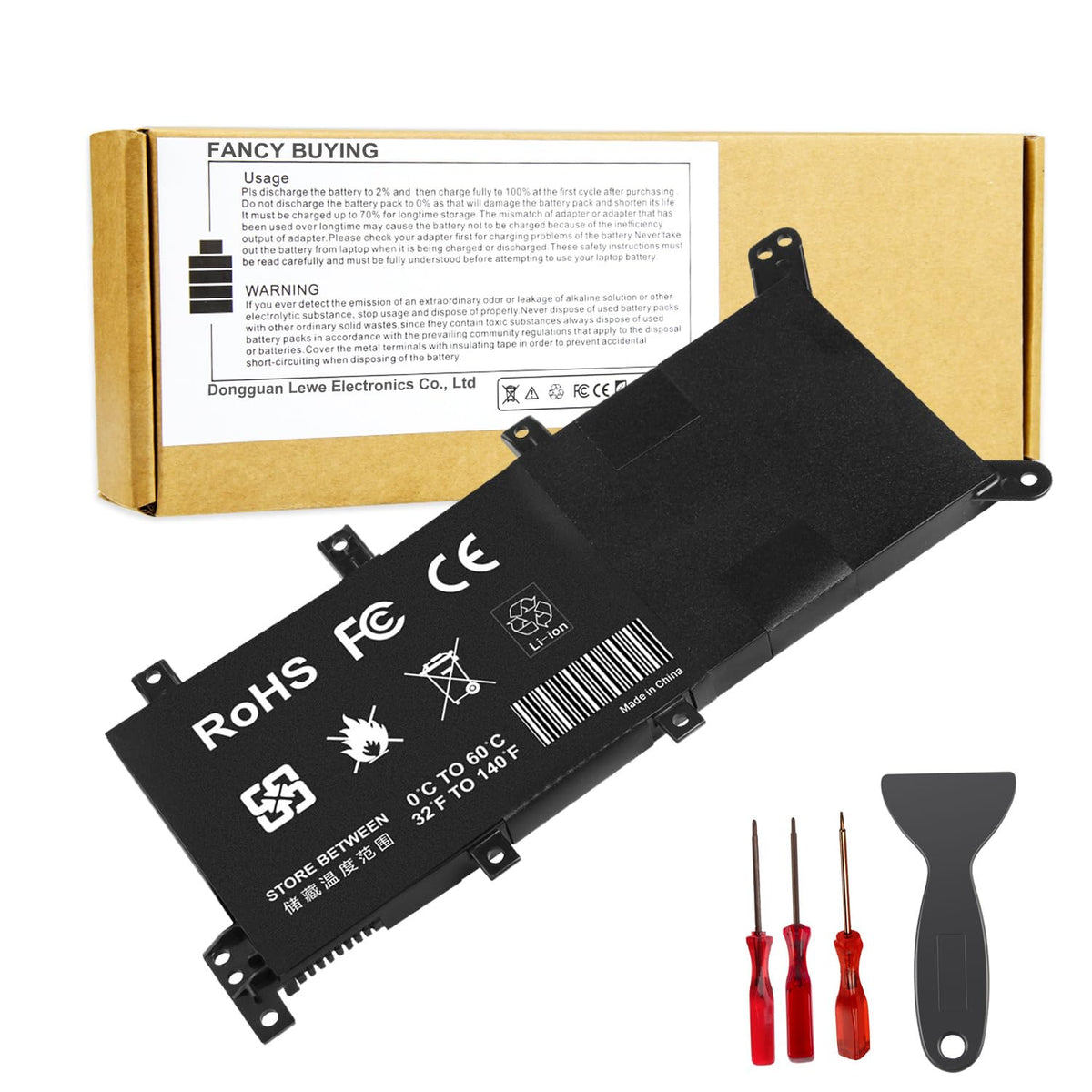Fancy Buying C21N1347 battery packaging showing secure protection for transport and storage