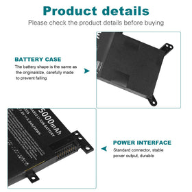Fancy Buying C21N1347 battery side-ports focus on easy plug-in and stable connection