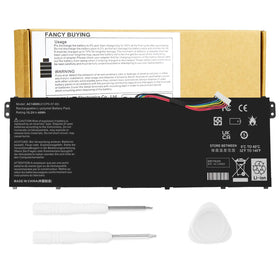 Fancy Buying front packaging of AC14B8K battery showing product and benefit of easy swap