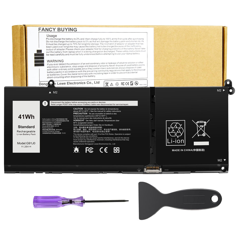 Fancy Buying front packaging of G91J0 927N5 battery showing model and benefit reliable replacement