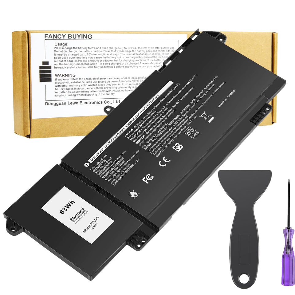 Fancy Buying front packaging showing replacement battery and compatibility benefit