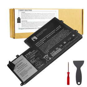 Fancy Buying front view of TRHFF battery showing model and fit benefit