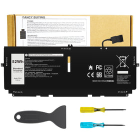Fancy Buying front packaging showing battery and model compatibility, reassuring buyers