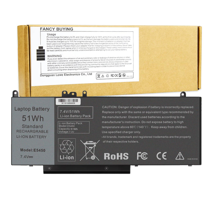 Fancy Buying front view of G5M10 battery showing battery shape and secure fit benefit