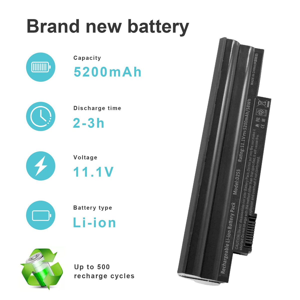Fancy Buying Gateway LT23 LT25 battery top view for easy installation