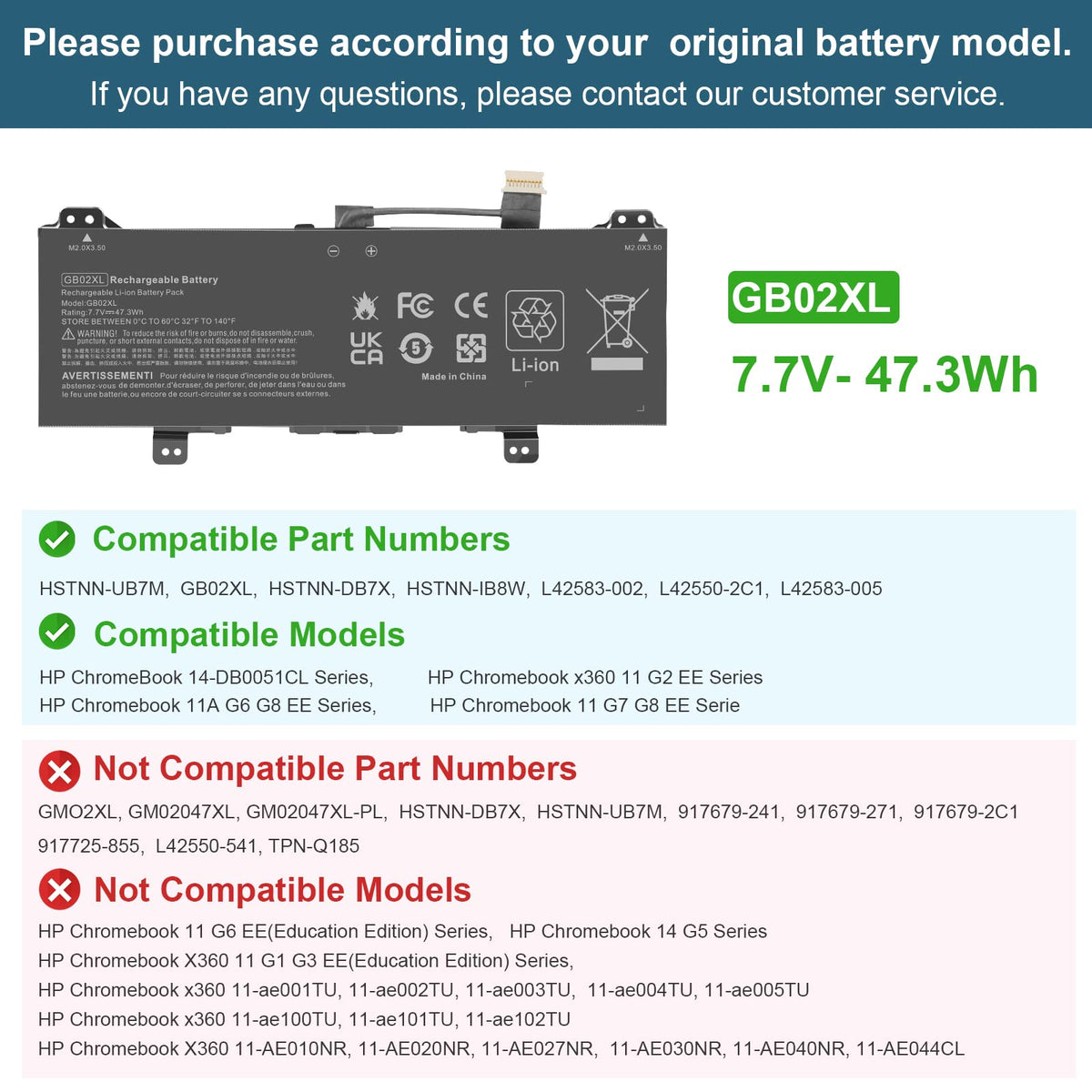Fancy Buying GB02XL installed in HP Chromebook showing restored mobility