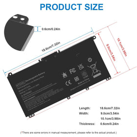 Fancy Buying HT03XL battery compatibility range, supports many HP Pavilion variants.