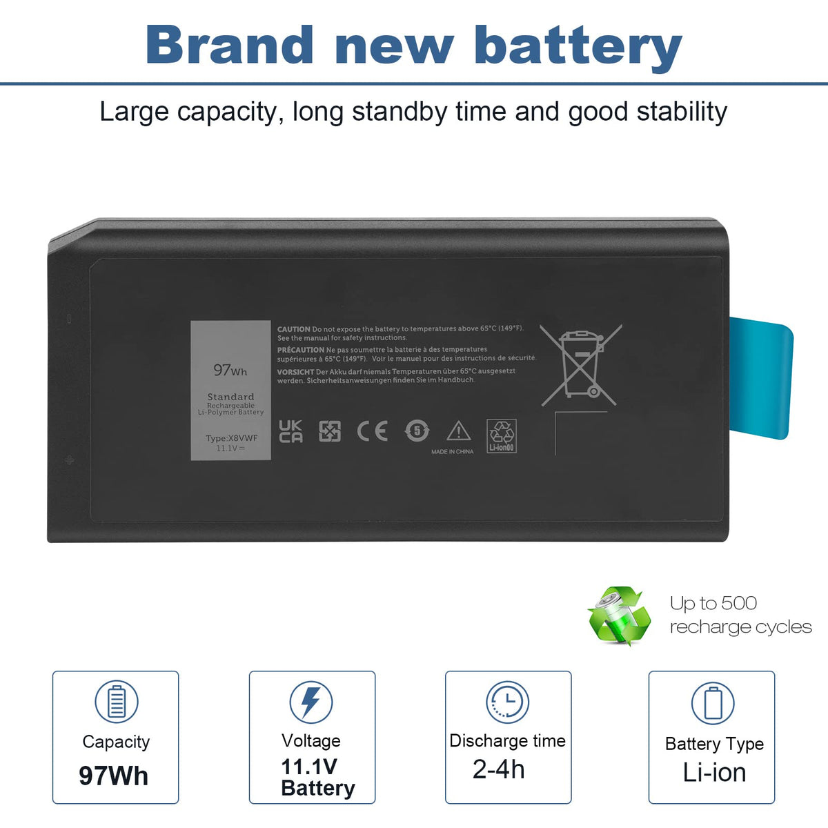 Fancy Buying battery installed in Dell laptop to show size and proper fit
