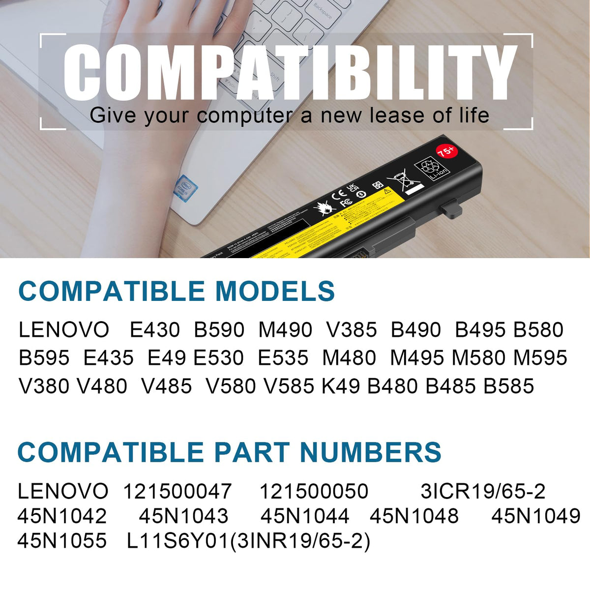 Fancy Buying battery installed in ThinkPad demonstrating easy installation benefit