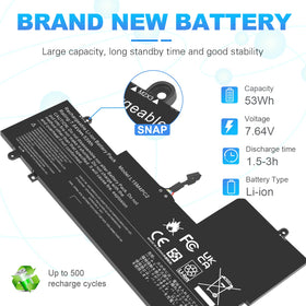Fancy Buying battery installed inside Lenovo Yoga 710 to demonstrate correct orientation and clean fit