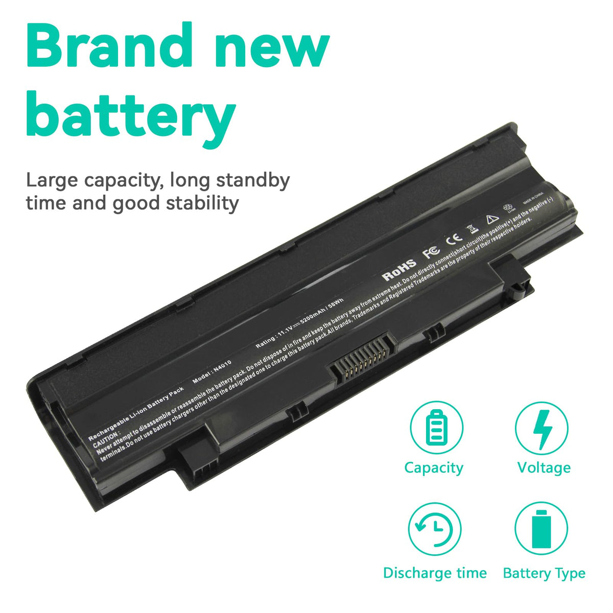 Fancy Buying battery installed in Dell Vostro demonstrating straightforward swap-in process