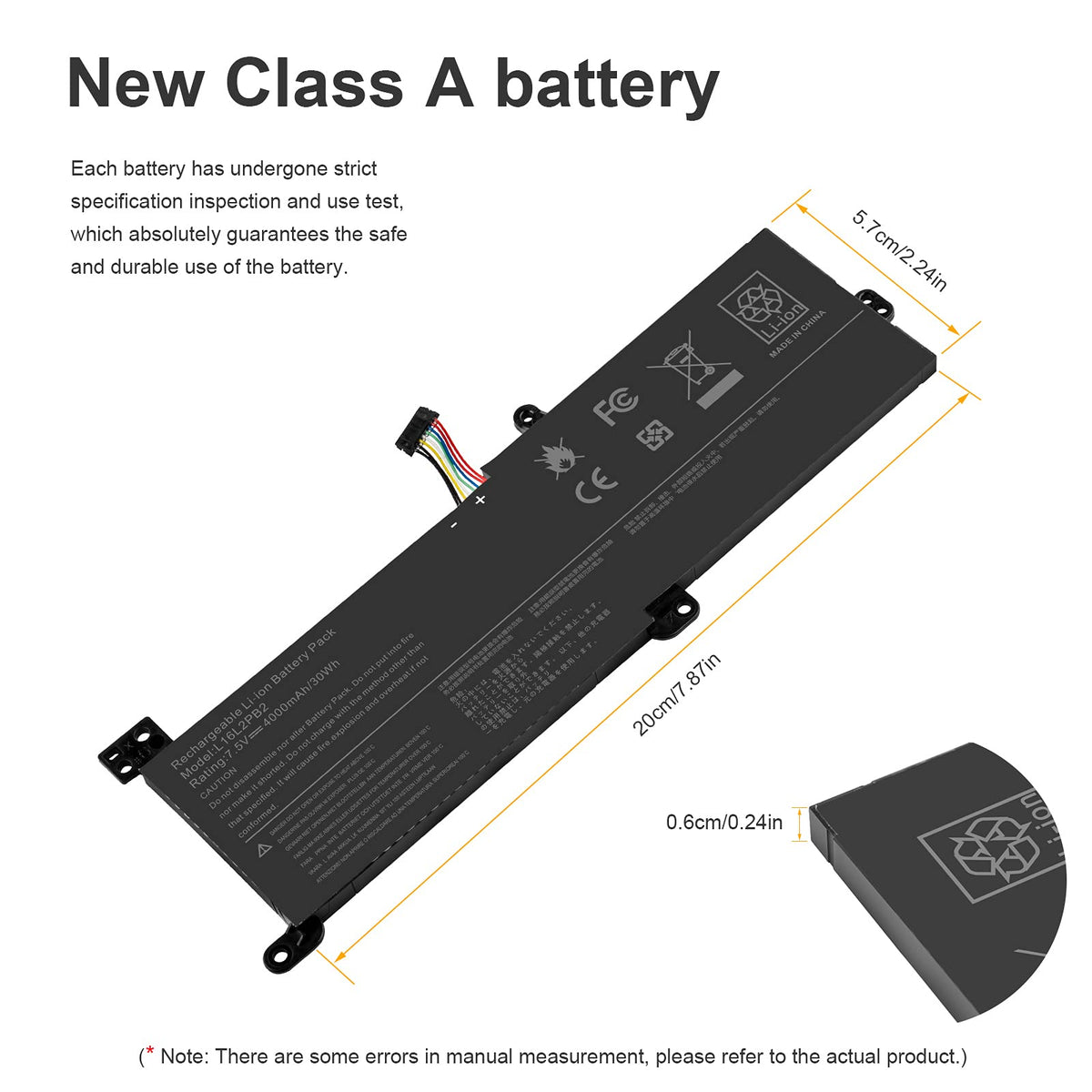 Fancy Buying L16S2PB1 battery pack close-up emphasizes robust protection circuitry.